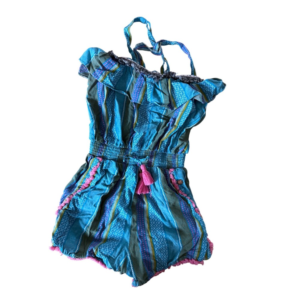 435 by Matilda Jane colorful sleeveless romper